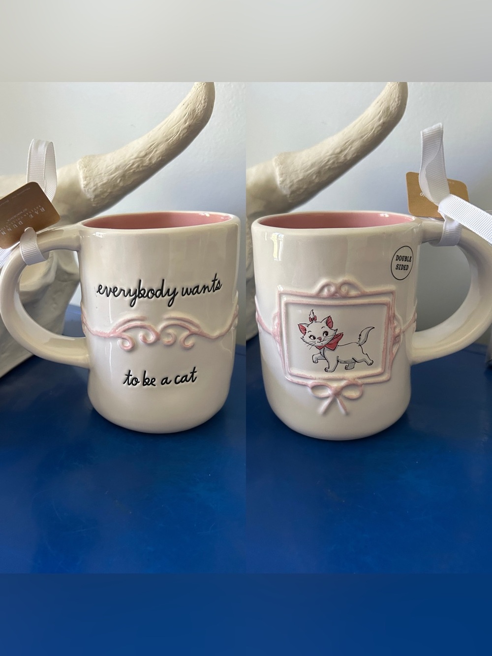 Rae Dunn Disney The Aristocats Marie Everybody Wants to Be a Cat Mug